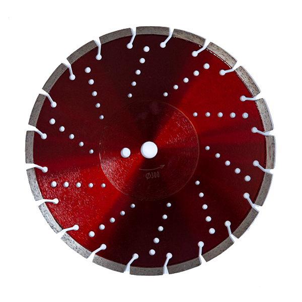 300-500mm Laser welded diamond saw blade for concete wet & dry cutting