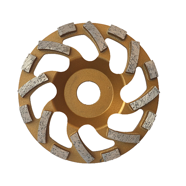 4-7 inch Special diamond floor grinding cup wheel WBG
